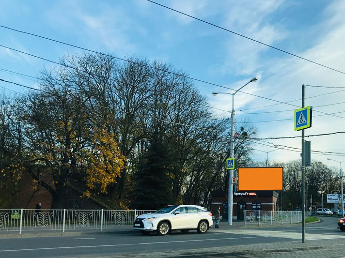 Фотография рекламного носителя, тип: Билборд 3x6, адрес: Василевского пл., ресторан "Солнечный Камень", Калининград, Калининградская область, Россия. Сторона Б №974017