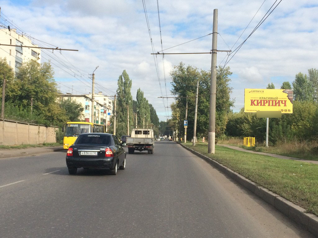 Фотография рекламного носителя, тип: Билборд 3x6, адрес: Магистральный пр-зд., д.8, Курск, Курская область, Россия. Сторона А №588094