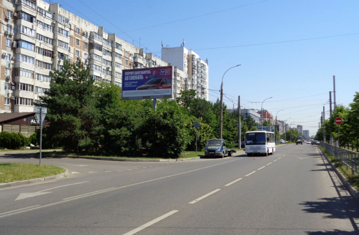 Фотография рекламного носителя, тип: Билборд 3x6, адрес: Чекистов пр-т., д.13, поз.1, Краснодар, Краснодарский край, Россия. Сторона Б №539602
