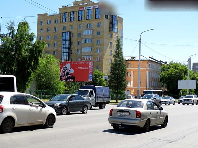 Фотография рекламного носителя, тип: Билборд 3x6, адрес: Красный путь ул., д.42, Омск, Омская область, Россия. Сторона Б №604359