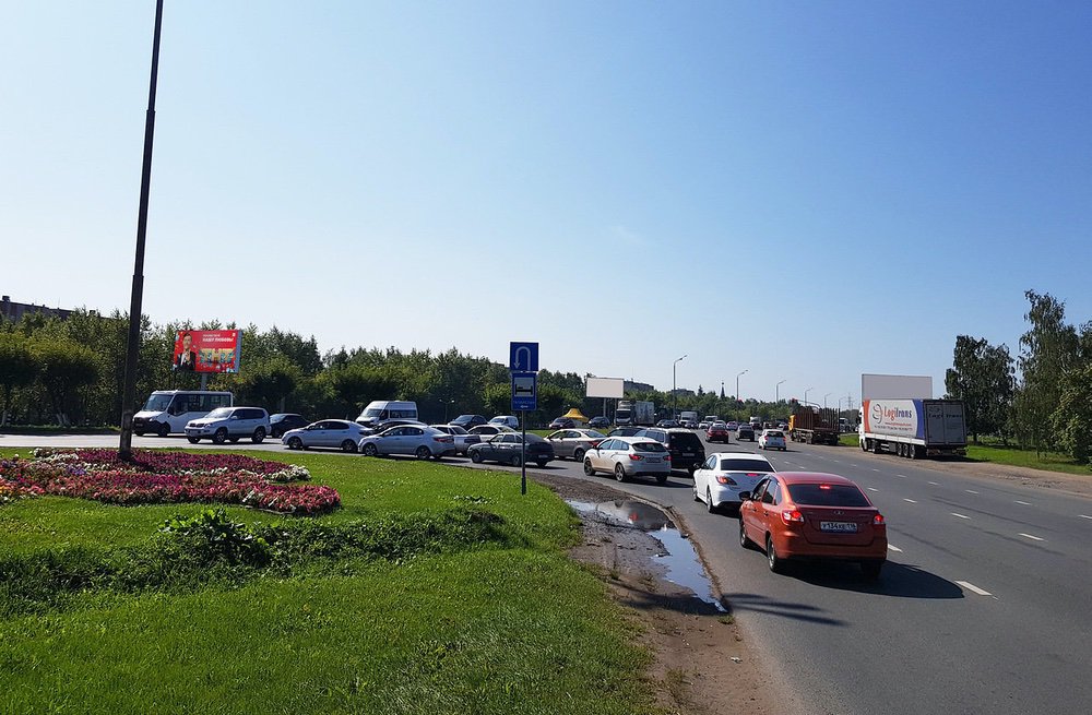 Фотография рекламного носителя, тип: Билборд 3x6, адрес: Джалиля пр-т., д.16, Набережные Челны, Республика Татарстан, Россия. Сторона Б №629898