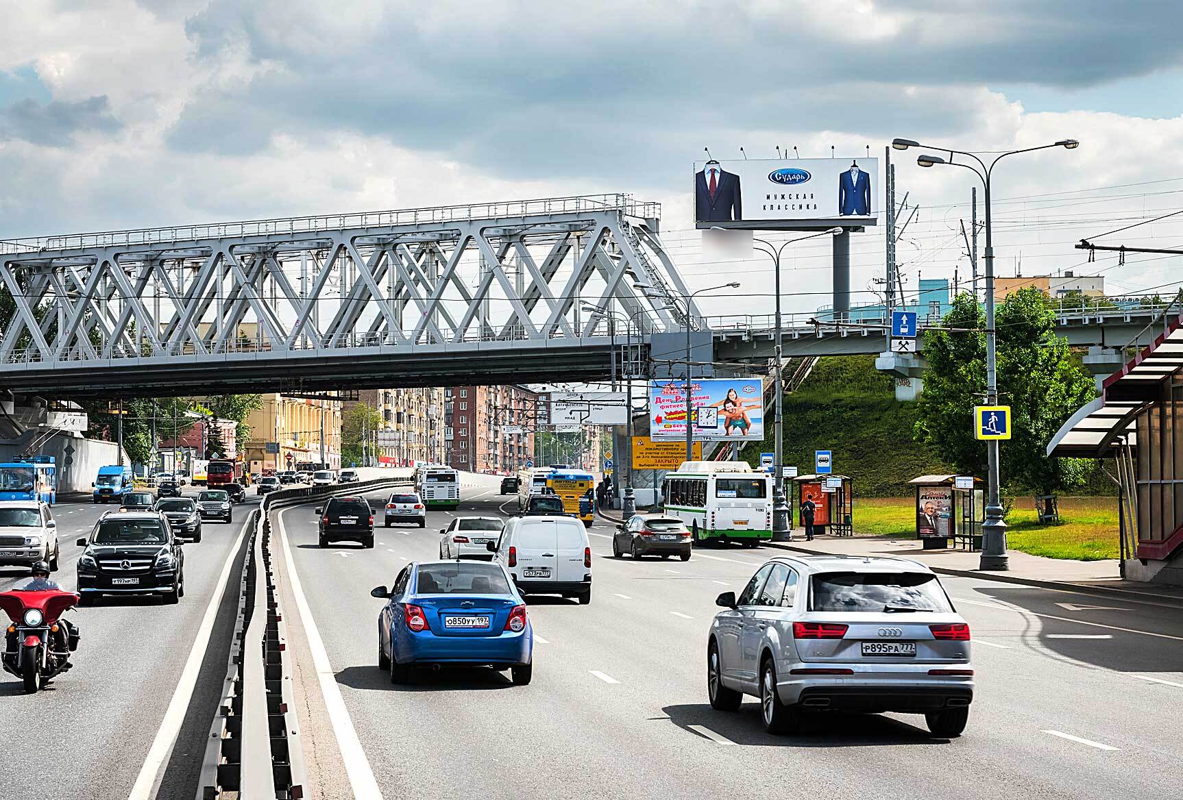 Фотография рекламного носителя, тип: Суперсайт 5x15, адрес: Дмитровское ш., д.65г, Москва, Россия. Сторона A №638857