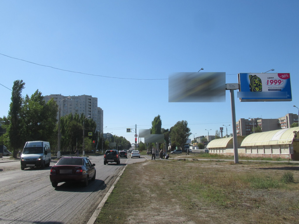 Фотография рекламного носителя, тип: Билборд 3x6, адрес: Землячки ул., ост."8-ой Воздушной Армии ул.", Волгоград, Волгоградская область, Россия. Сторона А2 (А1) №1000484