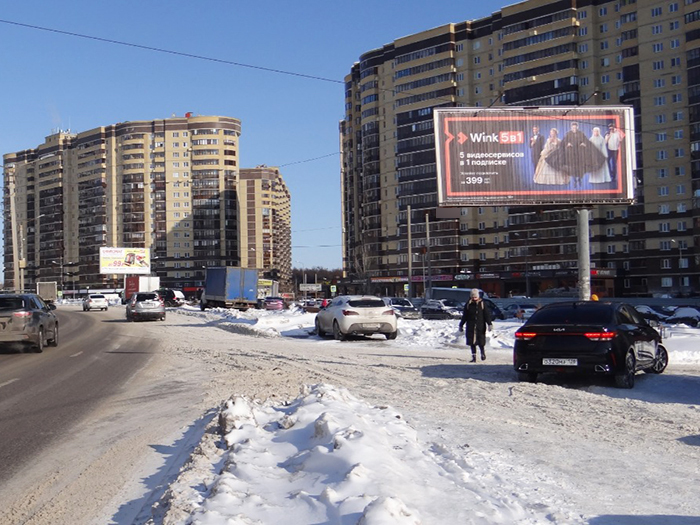 Фотография рекламного носителя, тип: Билборд 3x6, адрес: Шишкова ул., д.103а, Воронеж, Воронежская область, Россия. Сторона A1-A3 №958083