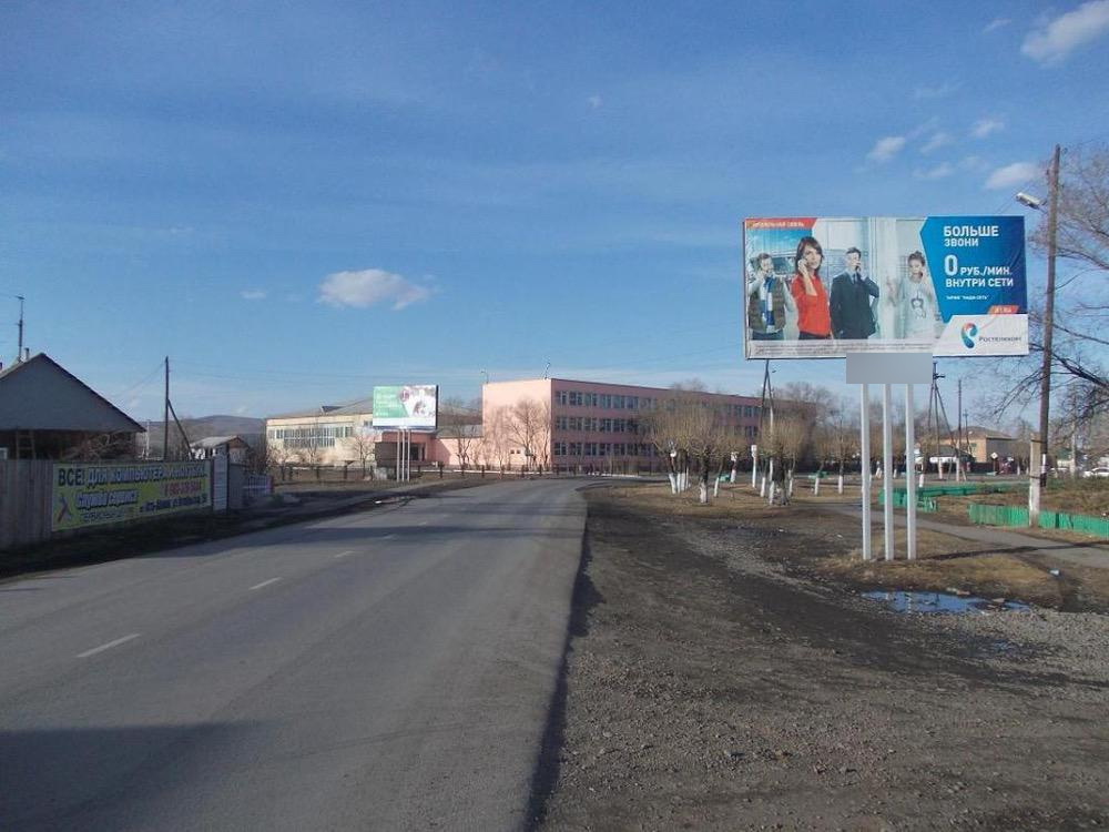 Фотография рекламного носителя, тип: Билборд 3x6, адрес: Усть-Абакан пос., Кирова ул., Абакан, Республика Хакасия, Россия. Сторона А №778005