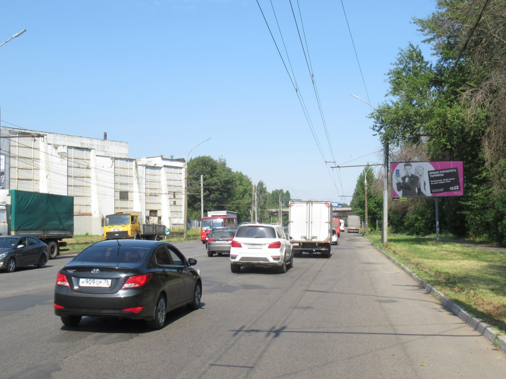 Фотография рекламного носителя, тип: Билборд 3x6, адрес: Октября пр-т., д.78, Ярославль, Ярославская область, Россия. Сторона А №638575