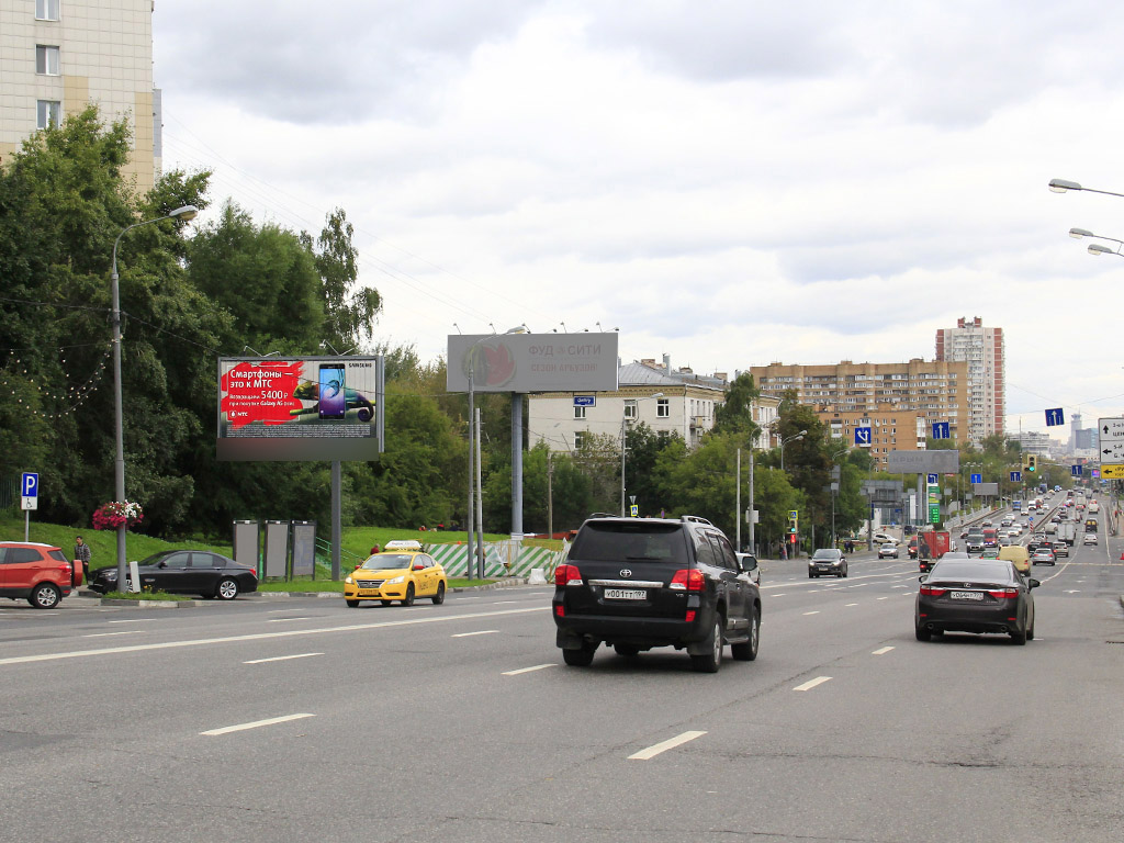 Фотография рекламного носителя, тип: Билборд 3x6, адрес: Севастопольский пр-т, д.12, корп.1, Москва, Россия. Сторона B1-B3 №278665