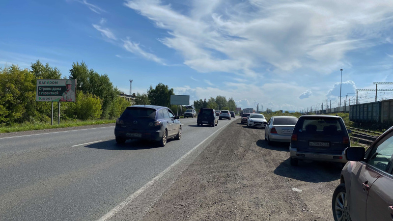 Фотография рекламного носителя, тип: Билборд 3x6, адрес: Глинки ул. Х Трактовая ул., поз.2, Красноярск, Красноярский край, Россия. Сторона Б №984012