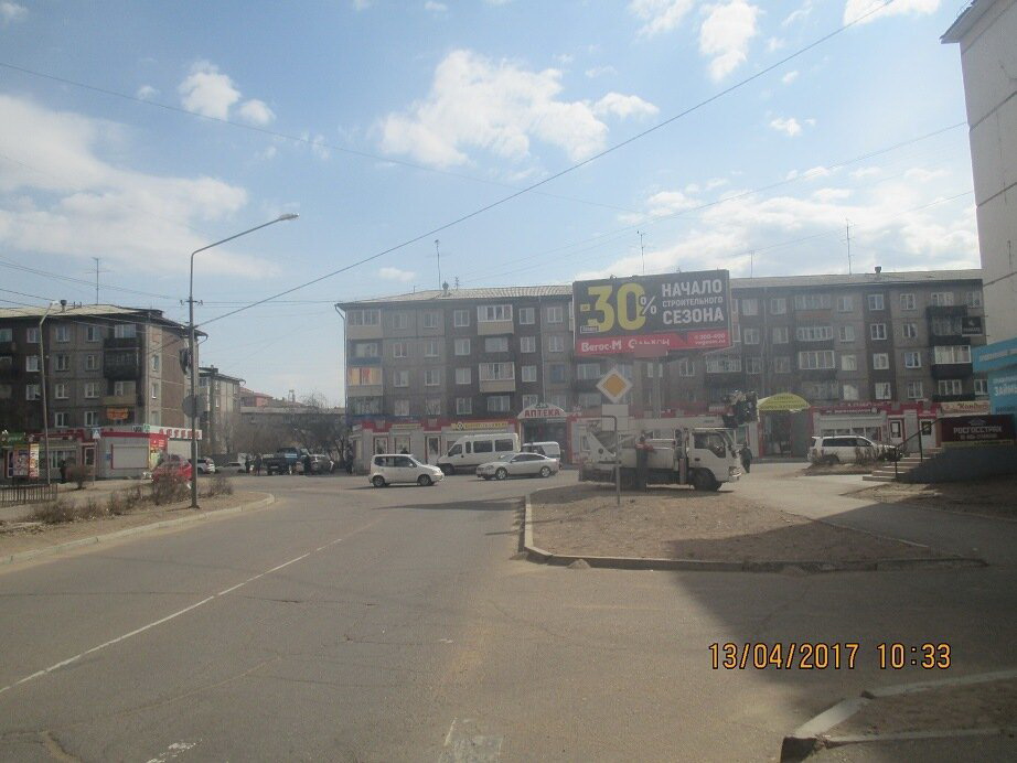 Фотография рекламного носителя, тип: Билборд 3x6, адрес: Жердева ул. Х Калашникова ул., Улан-Удэ, Республика Бурятия, Россия. Сторона А №697103