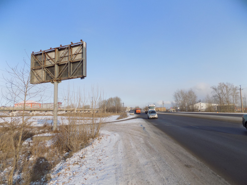 Фотография рекламного носителя, тип: Билборд 3x6, адрес: Северное ш., д.17, Красноярск, Красноярский край, Россия. Сторона Б №791860