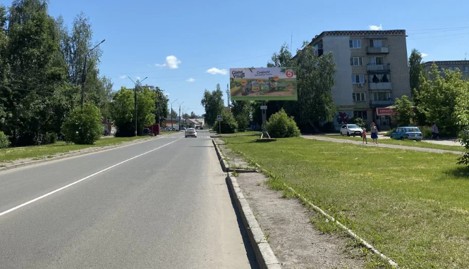 Фотография рекламного носителя, тип: Билборд 3x6, адрес: Выска г., Гоголя ул., д.26, Нижегородская область, Россия. Сторона А №1081336