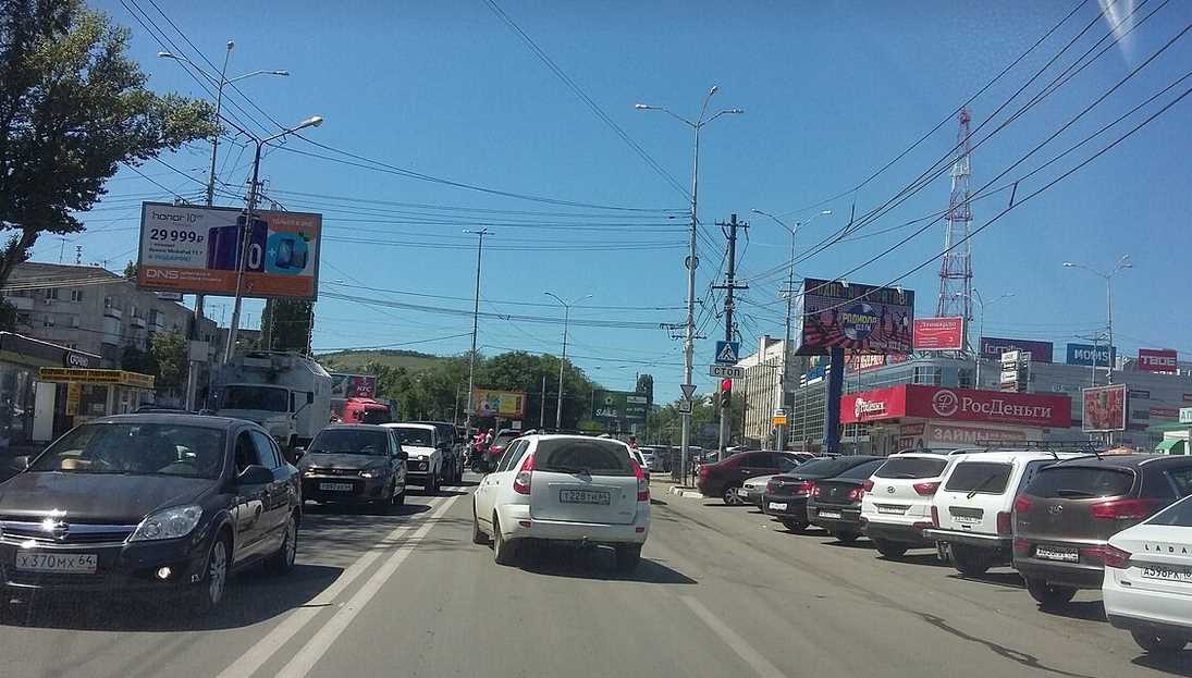 Фотография рекламного носителя, тип: Билборд 3x6, адрес: Б. Горная Х Пугачёвской ул. Х Астраханской ул., Саратов, Саратовская область, Россия. Сторона С №1078227