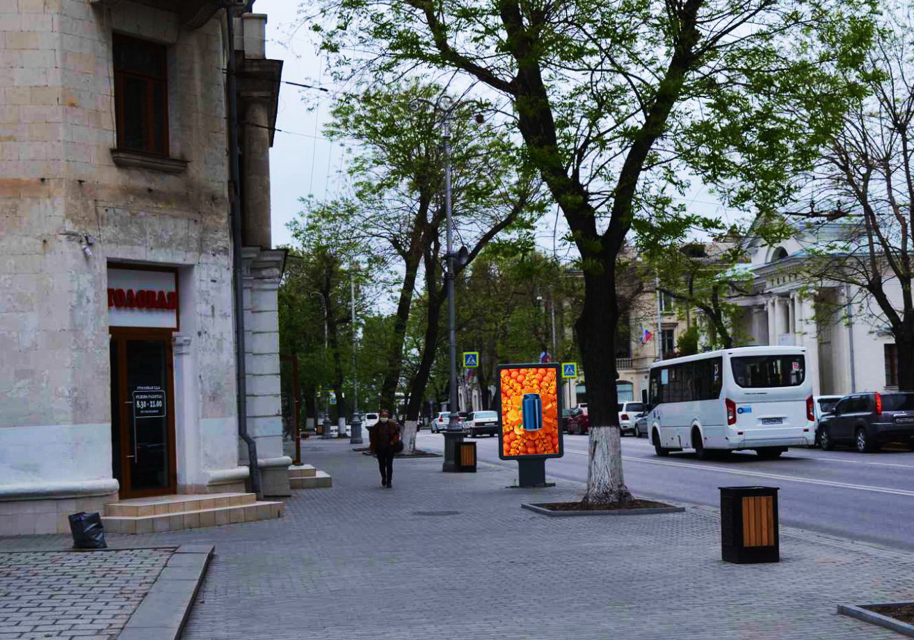 Фотография рекламного носителя, тип: Ситиформат 1.8x1.2, адрес: Ленина ул., д.40, Севастополь, Россия. Сторона Б №869592