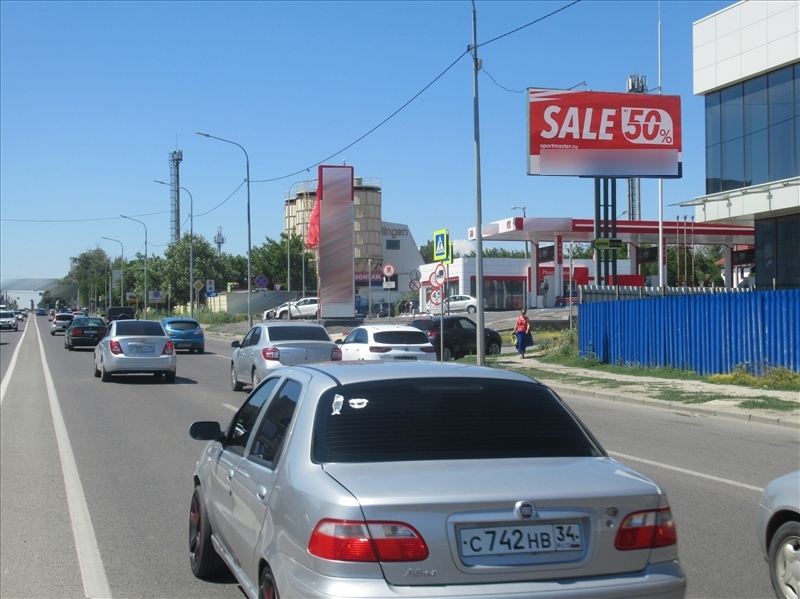 Фотография рекламного носителя, тип: Билборд 3x6, адрес: Рокоссовского ул., д.134, Волгоград, Волгоградская область, Россия. Сторона А №596167
