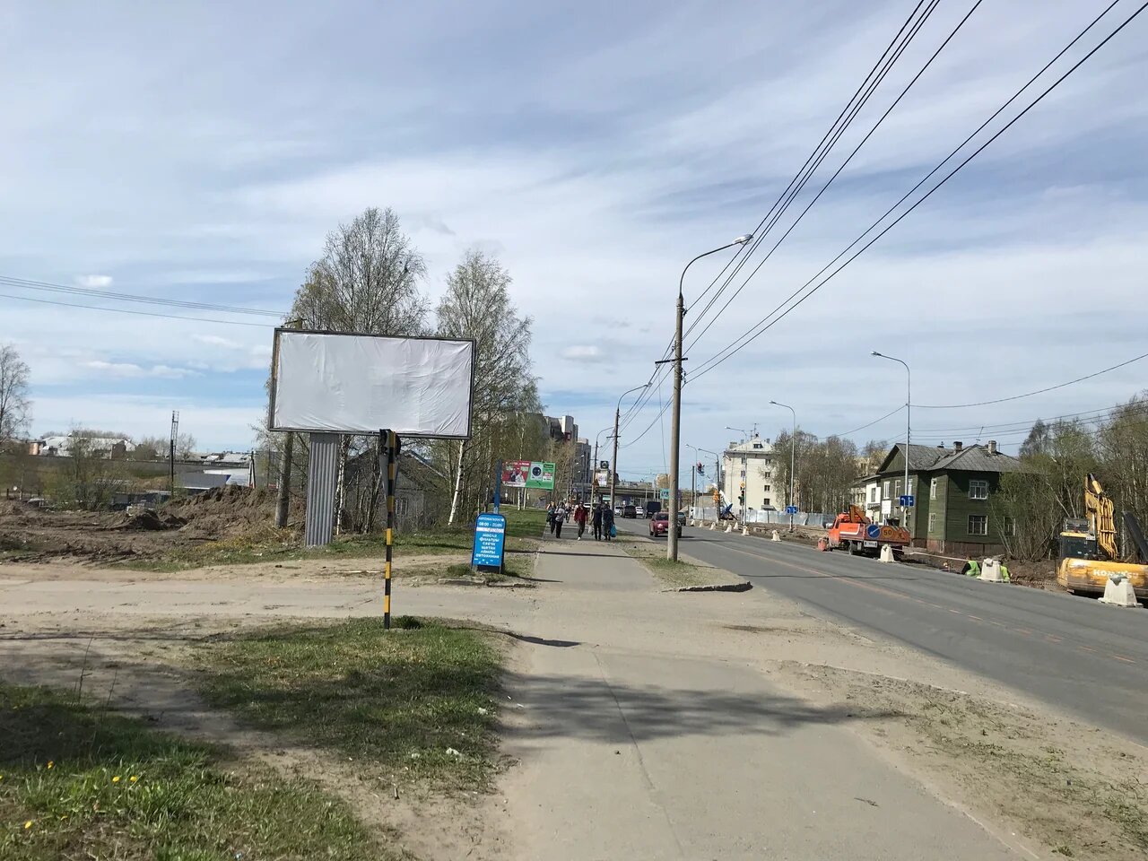 Фотография рекламного носителя, тип: Билборд 3x6, адрес: Ленинградский пр-т., д.6, Архангельск, Архангельская область, Россия. Сторона В №765748