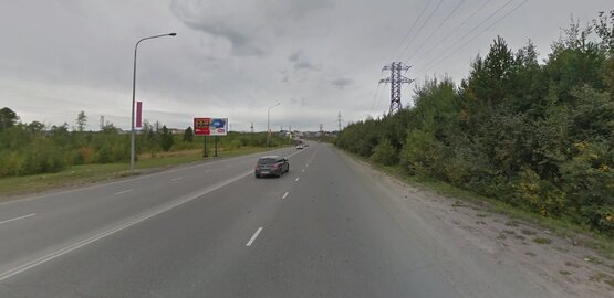 Фотография рекламного носителя, тип: Билборд 3x6, адрес: Чернышова ул., мкр-н. Западный-мост, Нягань, Ханты-Мансийский автономный округ – Югра, Россия. Сторона Б №853811