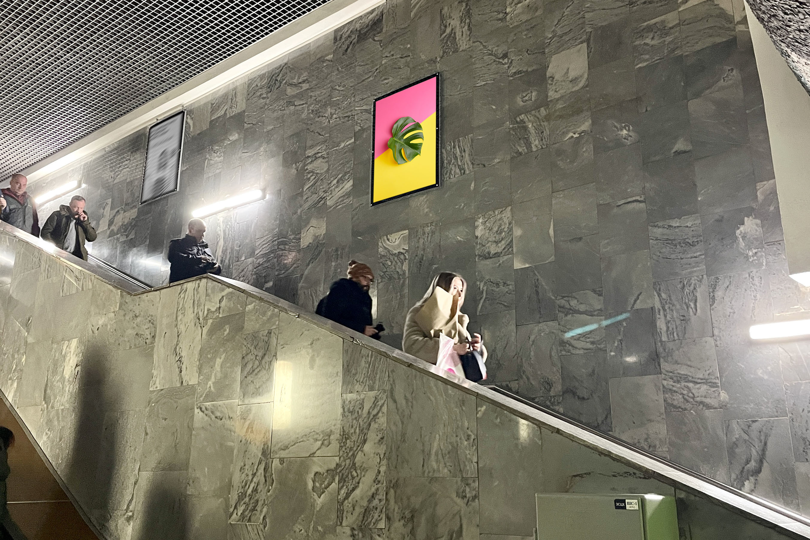 Фотография рекламного носителя, тип: Кристалайт, адрес: Станция метро «Нахимовский проспект», линия Серпуховско-Тимирязевская, Москва, Россия. Сторона/вариант №1001944