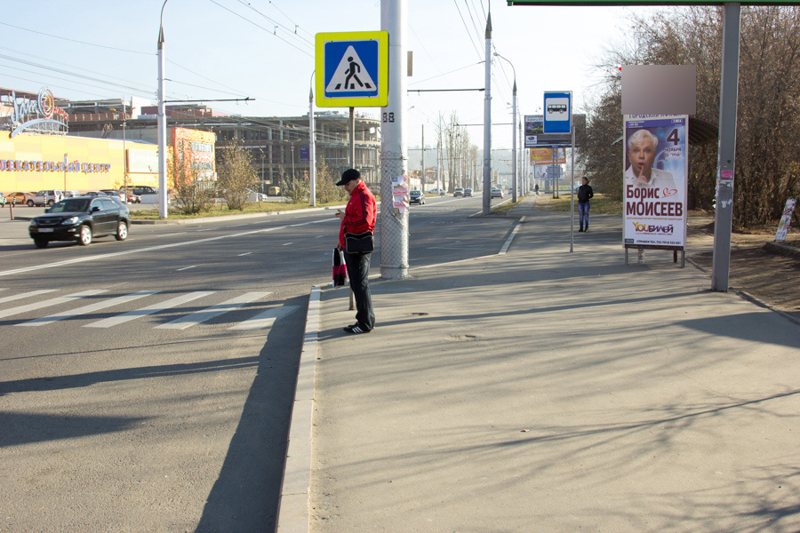 Фотография рекламного носителя, тип: Нестандартный ситиформат, адрес: Сергеева ул. Х Аргунова ул., поз.2, Иркутск, Иркутская область, Россия. Сторона А №509557