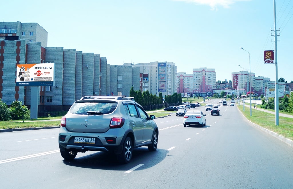 Фотография рекламного носителя, тип: Билборд 3x4, адрес: Севастопольская ул., поз.1, Губкин, Белгородская область, Россия. Сторона B №1010326