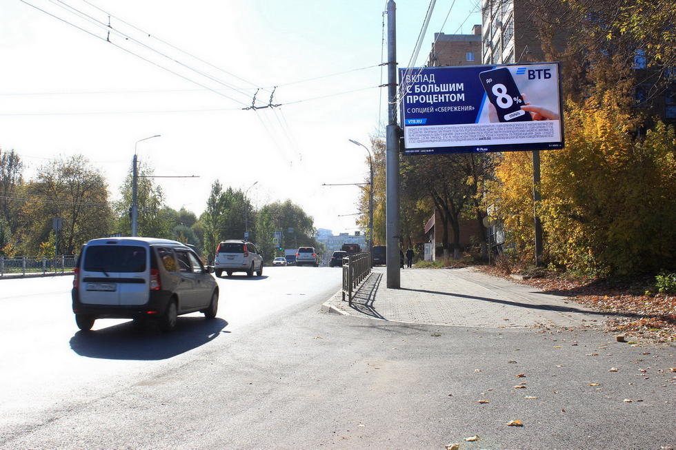 Фотография рекламного носителя, тип: Билборд 3x6, адрес: Советской Армии ул., д.2, Рязань, Рязанская область, Россия. Сторона А №327055