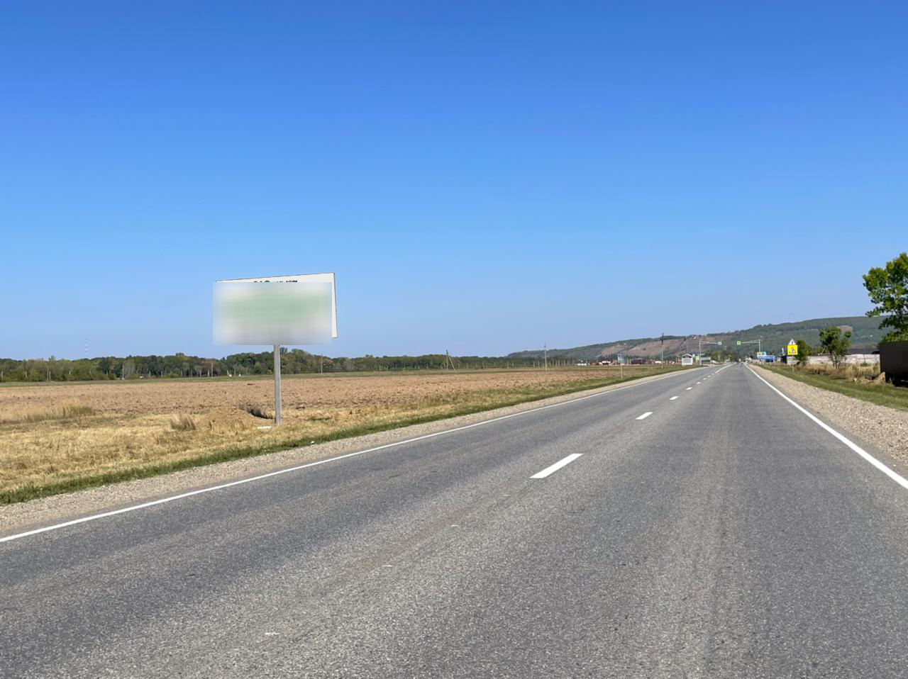 Фотография рекламного носителя, тип: Билборд 3x6, адрес: А-159 а/д, 12 600м, Майкоп, Республика Адыгея, Россия. Сторона B №1325458