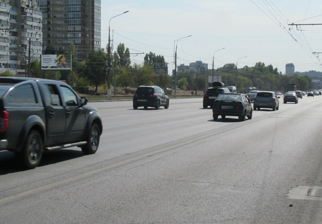Фотография рекламного носителя, тип: Билборд 3x6, адрес: Жукова пр-т., д.106, Волгоград, Волгоградская область, Россия. Сторона Б №596109