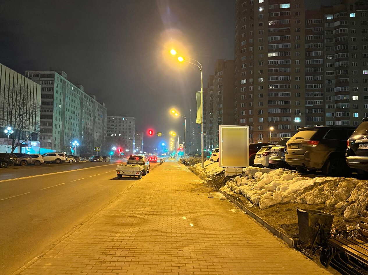 Фотография рекламного носителя, тип: Ситиформат 1.8x1.2, адрес: Лесная ул., д.5, Дзержинский, Московская область, Россия. Сторона А №1078380