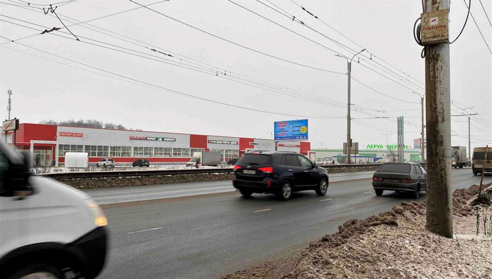 Фотография рекламного носителя, тип: Билборд 3x6, адрес: Кохомское Шоссе Х Дерябихская ул., д.1, поз.2, Иваново, Ивановская область, Россия. Сторона В №1013941