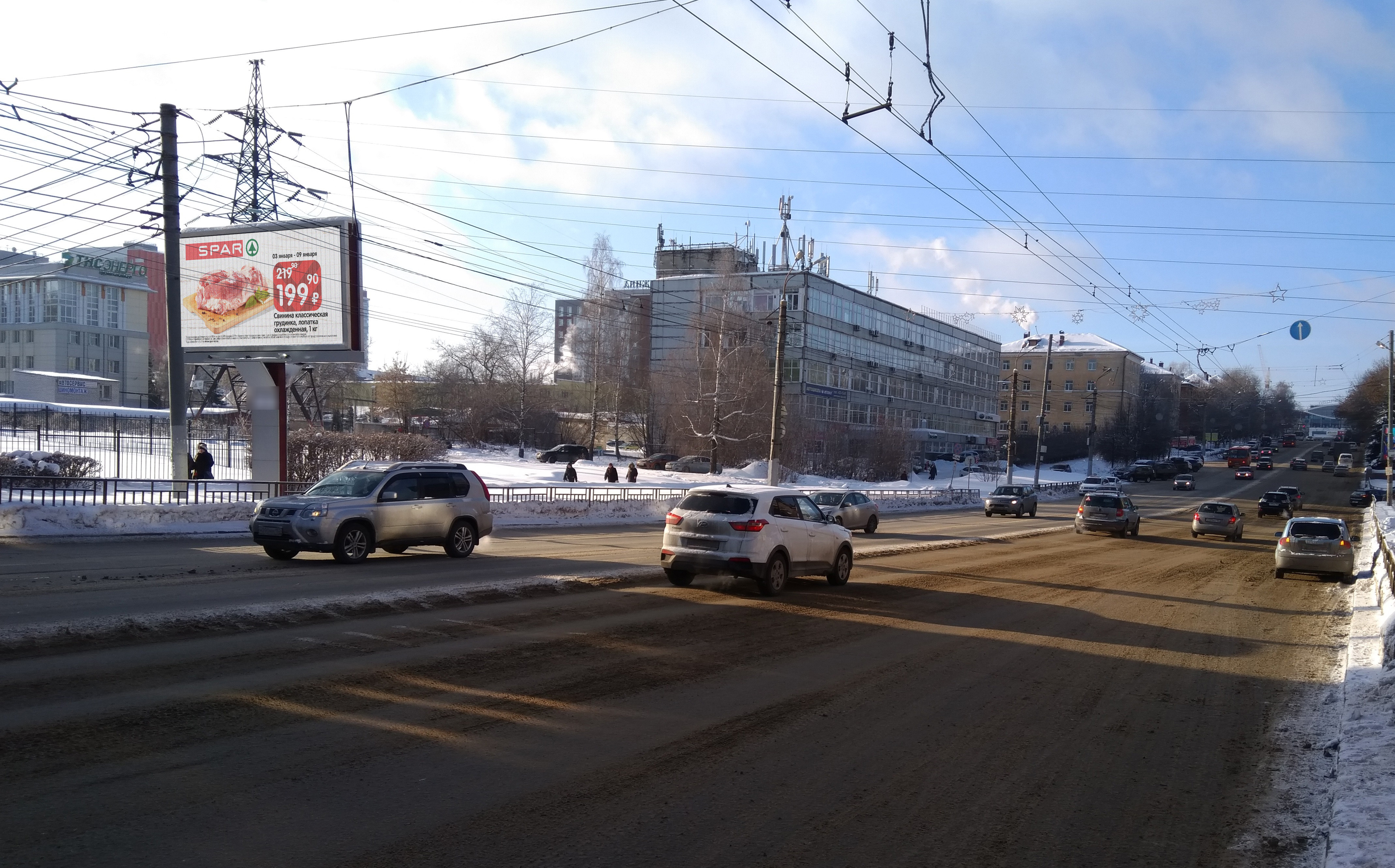 Фотография рекламного носителя, тип: Билборд 3x6, адрес: Бекетова ул., д.5В, Нижний Новгород, Нижегородская область, Россия. Сторона B1 №723846