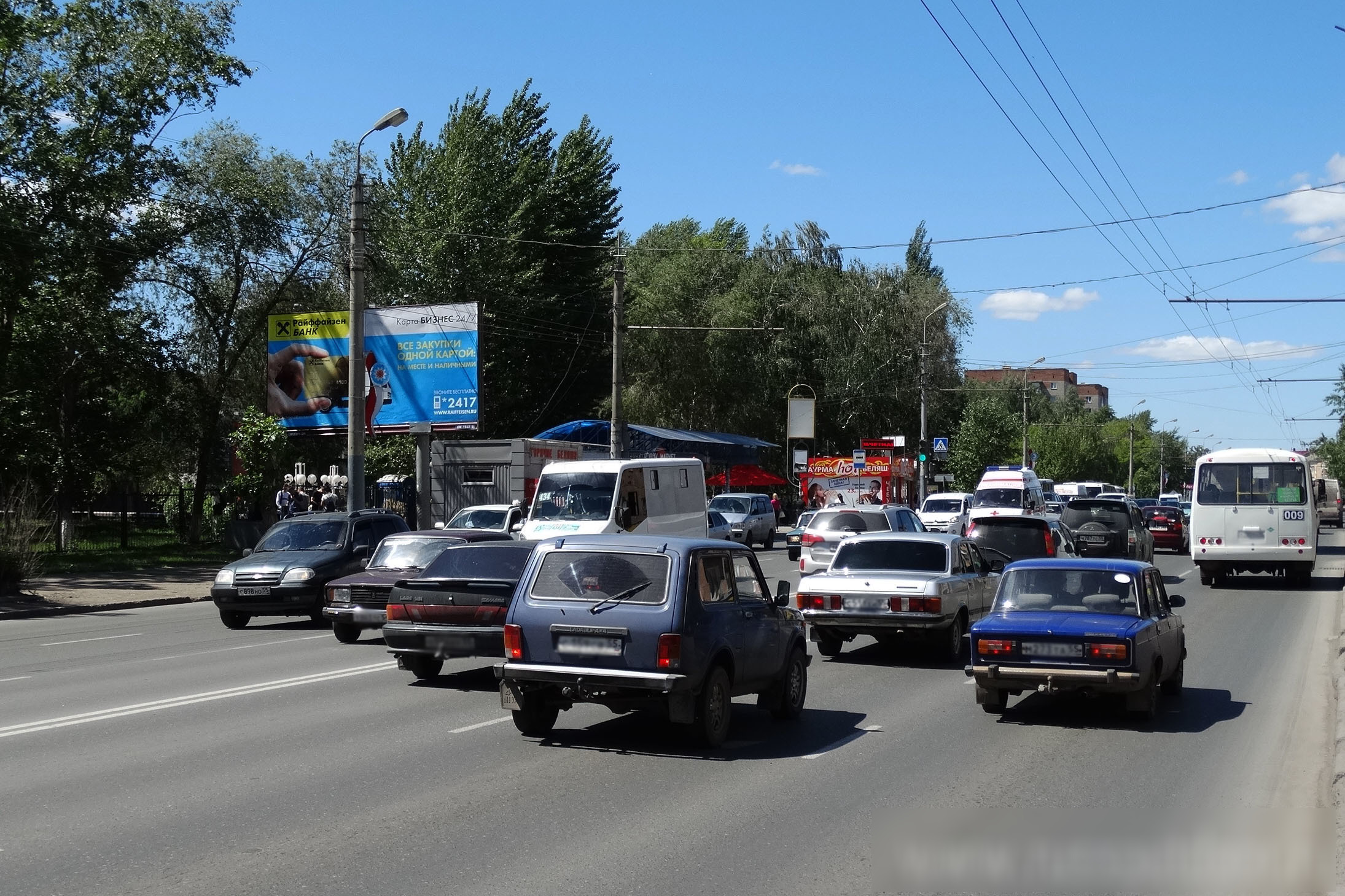 Фотография рекламного носителя, тип: Билборд 3x6, адрес: Мира пр-т., д.11, Омск, Омская область, Россия. Сторона Б1 №326187
