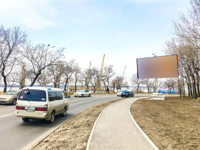 Фотография рекламного носителя, тип: Билборд 3x6, адрес: Казачья гора ул., д.4, Хабаровск, Хабаровский край, Россия. Сторона А №665354