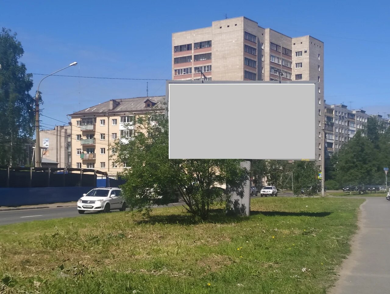 Фотография рекламного носителя, тип: Билборд 3x6, адрес: Ломоносова ул., д.154, Архангельск, Архангельская область, Россия. Сторона В №765828