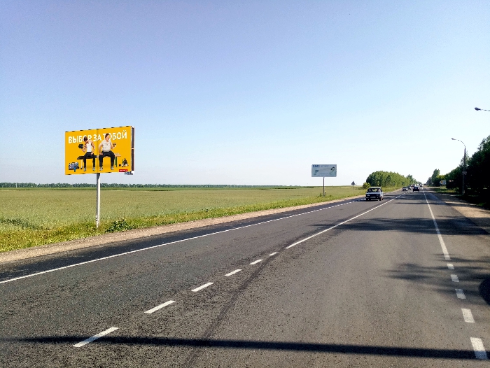 Фотография рекламного носителя, тип: Билборд 3x6, адрес: Ряжск-Касимов-Нижний Новгород а/д., 101 700м, Рязань, Рязанская область, Россия. Сторона Б №804352