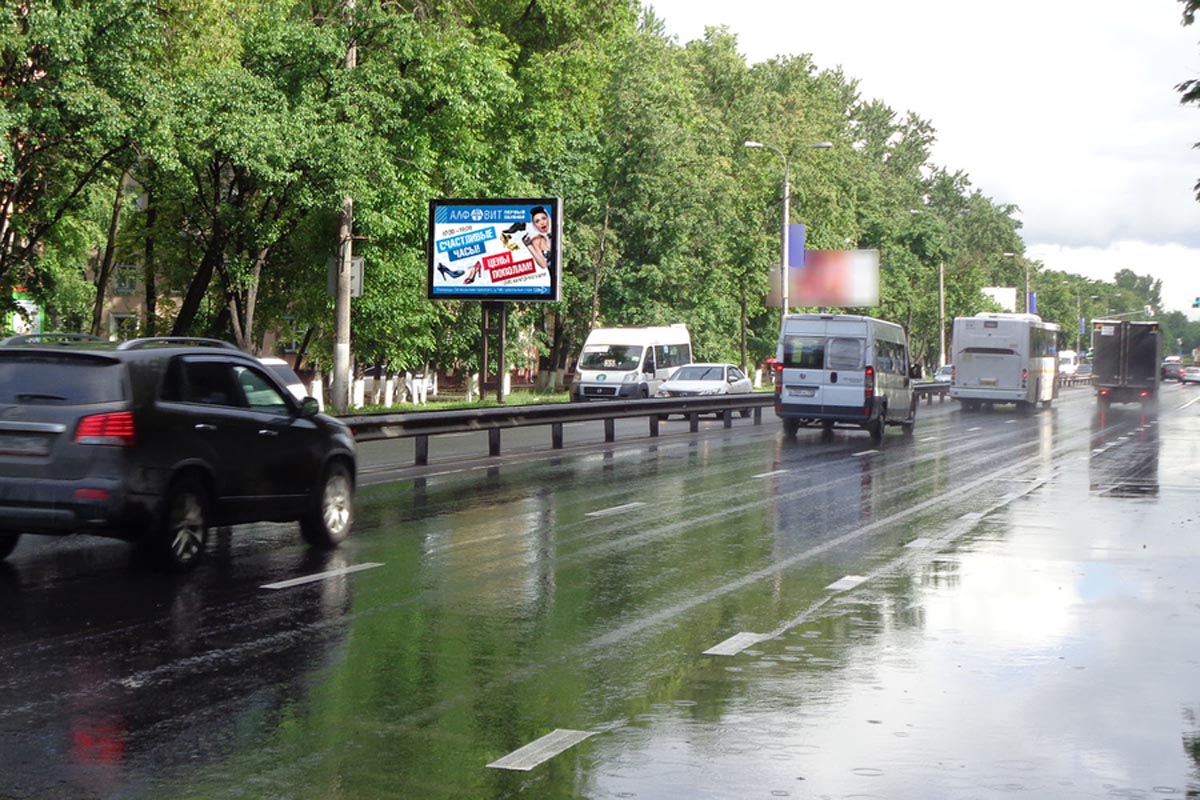 Фотография рекламного носителя, тип: Ситиборд 2.7x3.7, адрес: Октябрьский пр-т., д.373, Люберцы, Московская область, Россия. Сторона В №701547