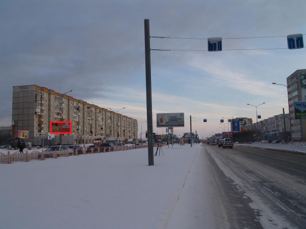 Фотография рекламного носителя, тип: Билборд 3x6, адрес: Мира ул., д.17, Сургут, Ханты-Мансийский автономный округ – Югра, Россия. Сторона Б №440158