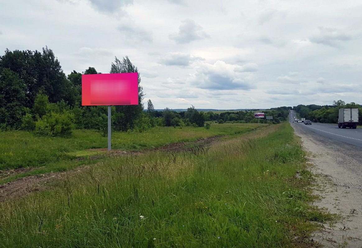 Фотография рекламного носителя, тип: Билборд 3x6, адрес: Москва - Самара а/д, 655 000м, поз.4, Пенза, Пензенская область, Россия. Сторона B №1080827