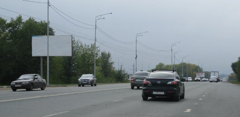 Фотография рекламного носителя, тип: Билборд 3x6, адрес: Усть-Курдюмское ш., Гусельский мост, Саратов, Саратовская область, Россия. Сторона Б №1078136