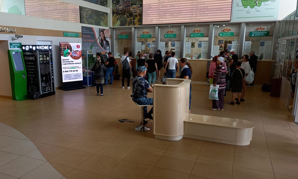 Фотография рекламного носителя, тип: Видеоэкран, адрес: Московское ш., д.31, Рязань, Рязанская область, Россия. Сторона А №1056871