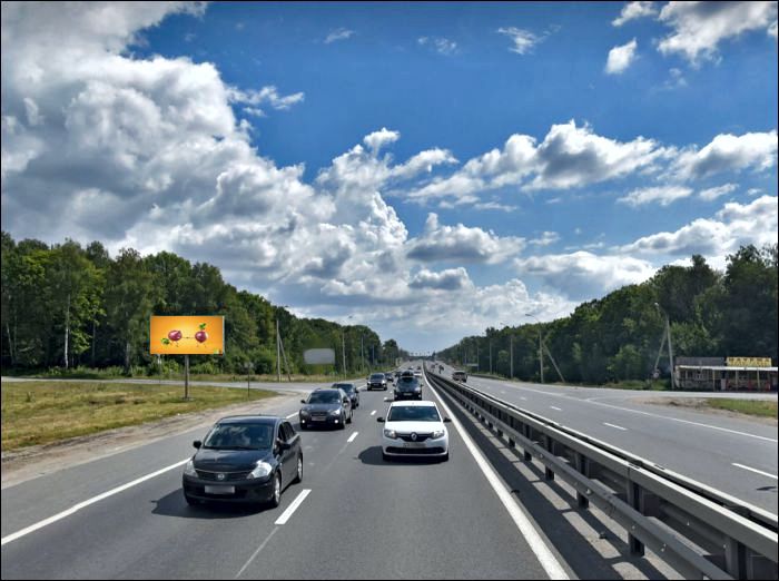 Фотография рекламного носителя, тип: Билборд 3x6, адрес: М-5 Урал а/д., 203-й километр, Рязань, Рязанская область, Россия. Сторона Б №1053459