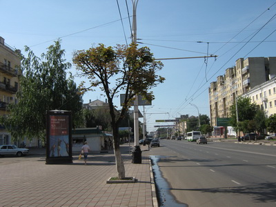 Фотография рекламного носителя, тип: Пиллар 3x1.4, адрес: Советская ул., д.163"А", Тамбов, Тамбовская область, Россия. Сторона Б №432291