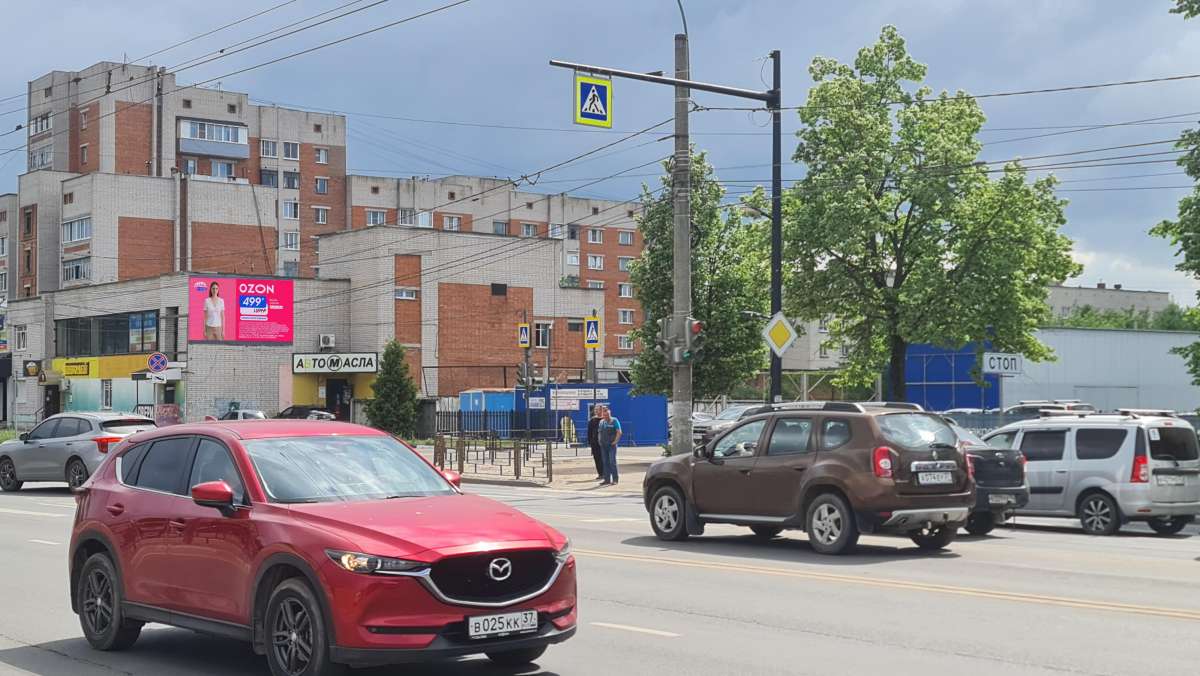 Фотография рекламного носителя, тип: Билборд 3x6, адрес: Текстильщиков ул., д.119, Иваново, Ивановская область, Россия. Сторона A1-A10 №1087794