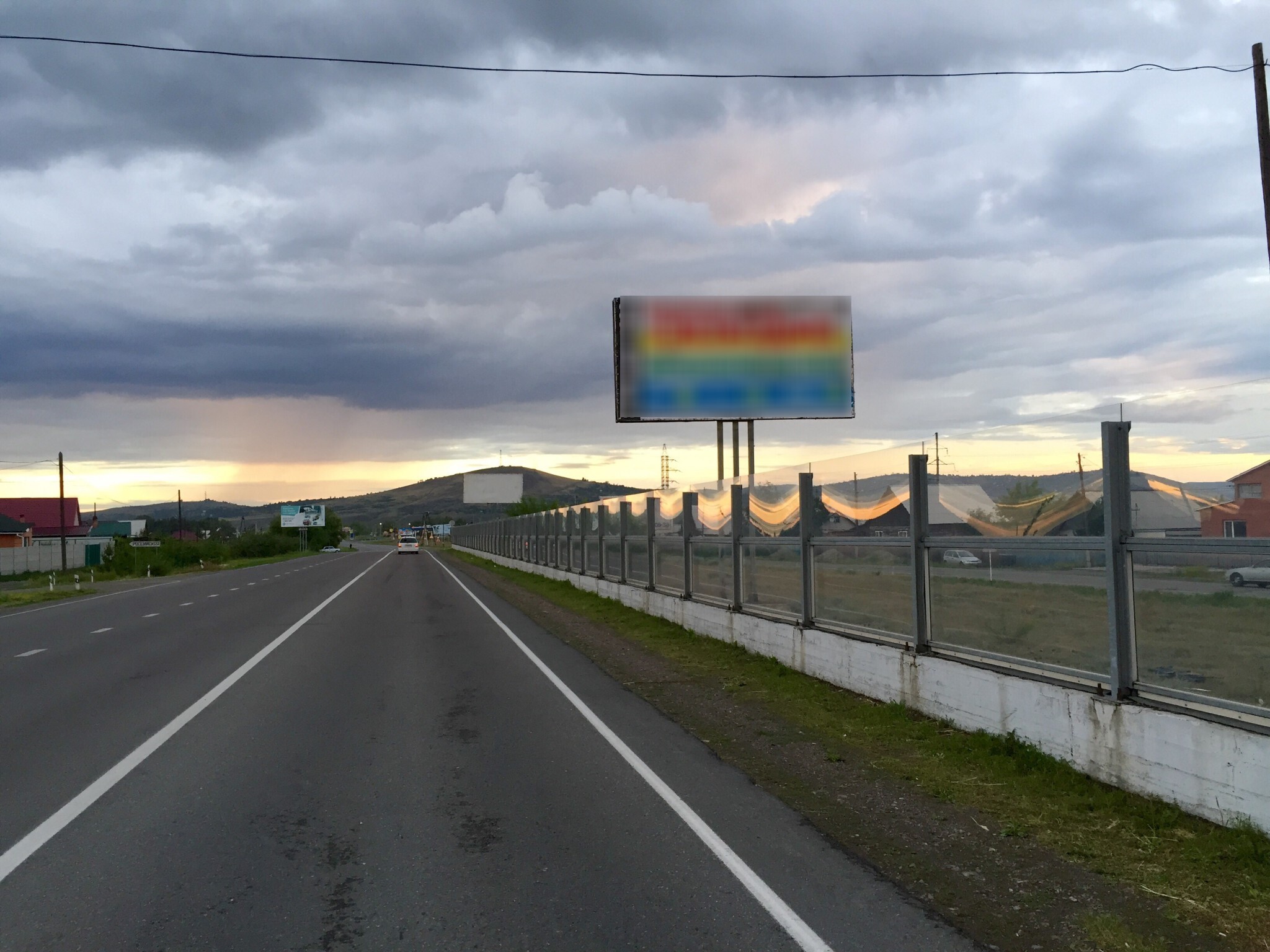 Фотография рекламного носителя, тип: Билборд 3x6, адрес: Абакан-Минусинск-Кызыл а/д., Подсинее с., поз.5, Абакан, Республика Хакасия, Россия. Сторона A №425603