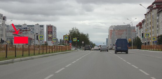 Фотография рекламного носителя, тип: Билборд 3x6, адрес: Ленина ул., ДБ Кристалл, Нижневартовск, Ханты-Мансийский автономный округ – Югра, Россия. Сторона Б №853679