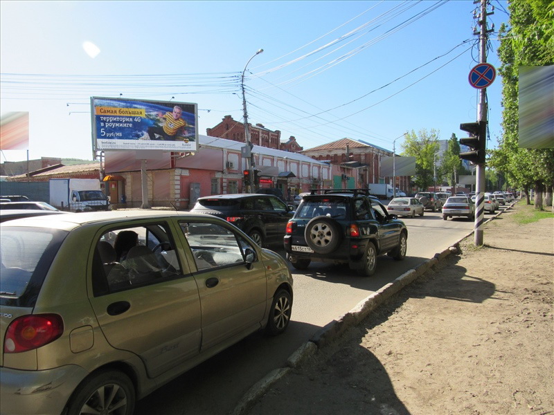 Фотография рекламного носителя, тип: Билборд 3x6, адрес: Университетская ул., д.109, Саратов, Саратовская область, Россия. Сторона Б1-Б3 №819202