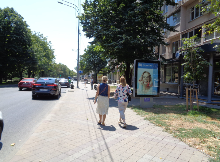 Фотография рекламного носителя, тип: Ситиформат 1.8x1.2, адрес: Красная ул., д.159, поз.2, Краснодар, Краснодарский край, Россия. Сторона А №591305