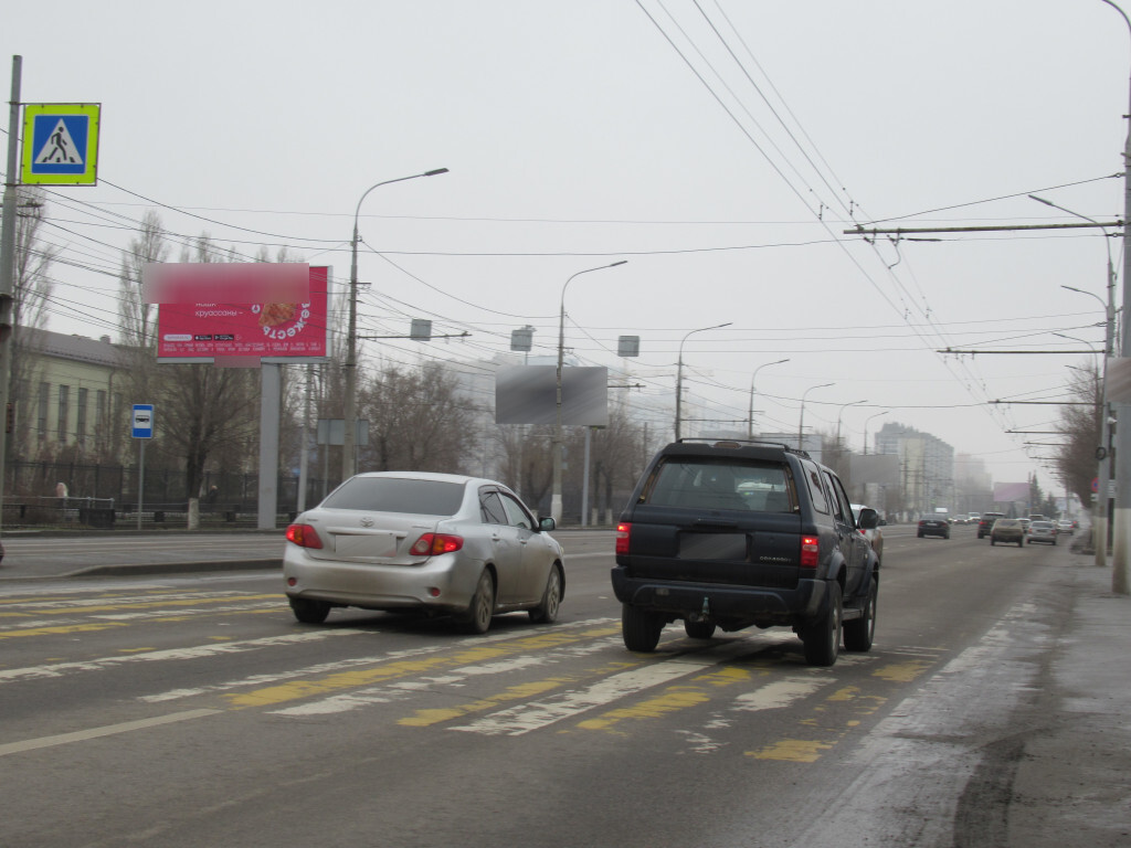 Фотография рекламного носителя, тип: Билборд 3x6, адрес: Ленина пр-т., напротив входа в ИМК"Мамаев курган", Волгоград, Волгоградская область, Россия. Сторона Б №1000643