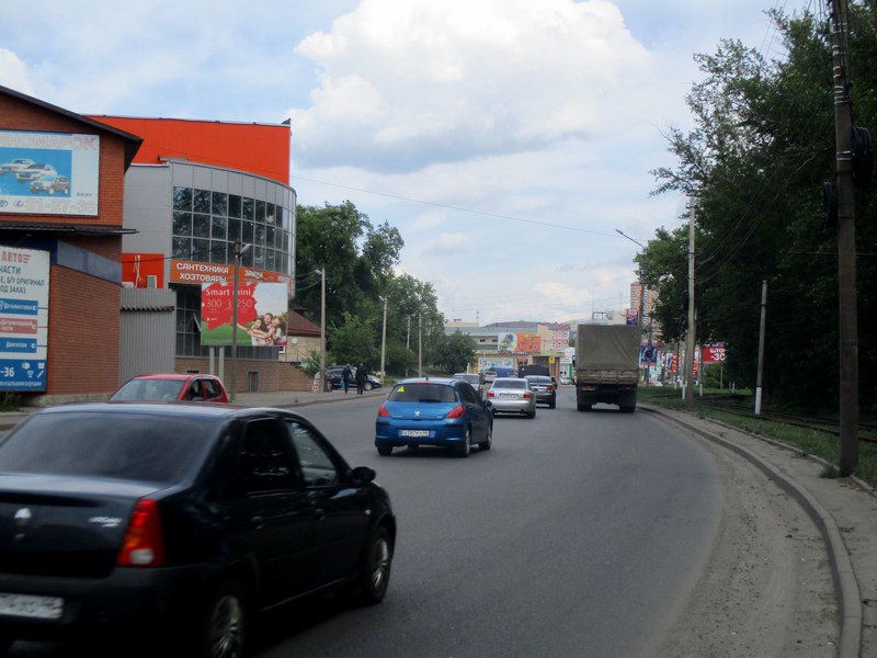 Фотография рекламного носителя, тип: Ситиборд 2.7x3.7, адрес: 1-я Кожевенная ул., д.13, Курск, Курская область, Россия. Сторона B №716329