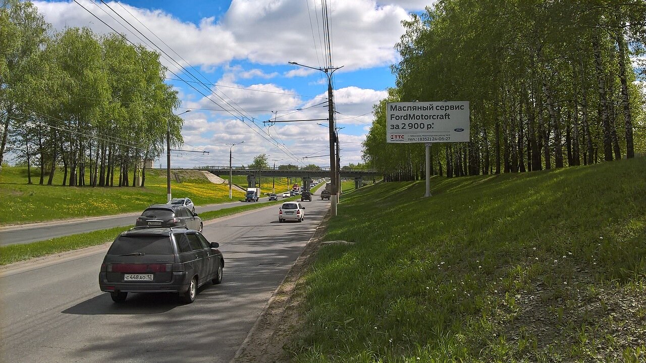 Фотография рекламного носителя, тип: Билборд 3x6, адрес: Марпосадское ш. Х Гремячево ул., д.28, напротив, Чебоксары, Республика Чувашия, Россия. Сторона А №825148