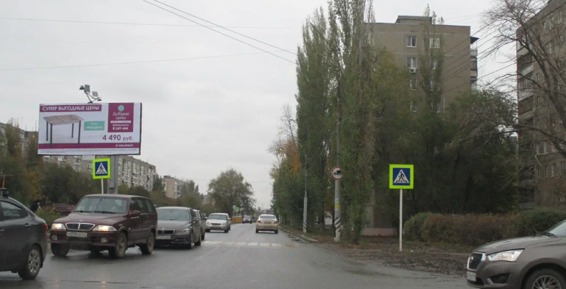 Фотография рекламного носителя, тип: Билборд 3x6, адрес: Строителей пр-т. Х Полтавская ул., Энгельс, Саратовская область, Россия. Сторона Б №834830