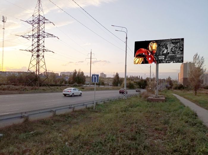 Фотография рекламного носителя, тип: Билборд 3x6, адрес: Восточная Окружная а/д., д.10, 150м от ТЦ "Зельгрос", Рязань, Рязанская область, Россия. Сторона A №1053457